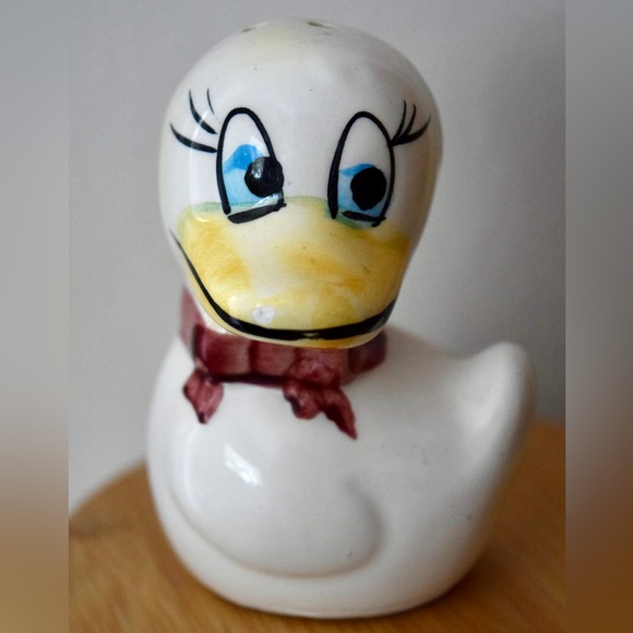 VINTAGE Ducks Salt & Pepper Shaker Set Anthropomorphic Kitsch Collectible Taiwan - Picture 9 of 11